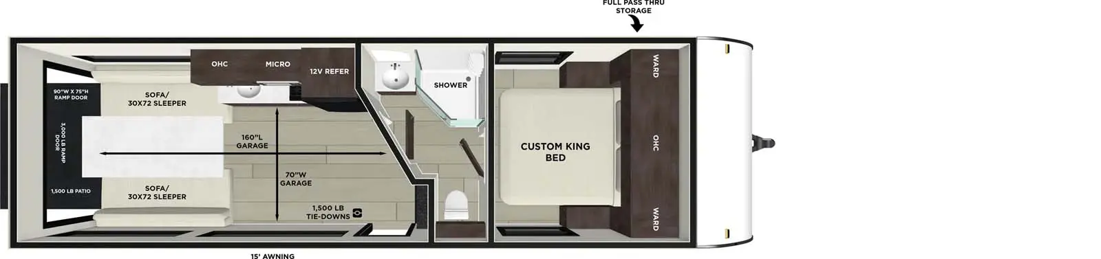 260RTK Floorplan Image